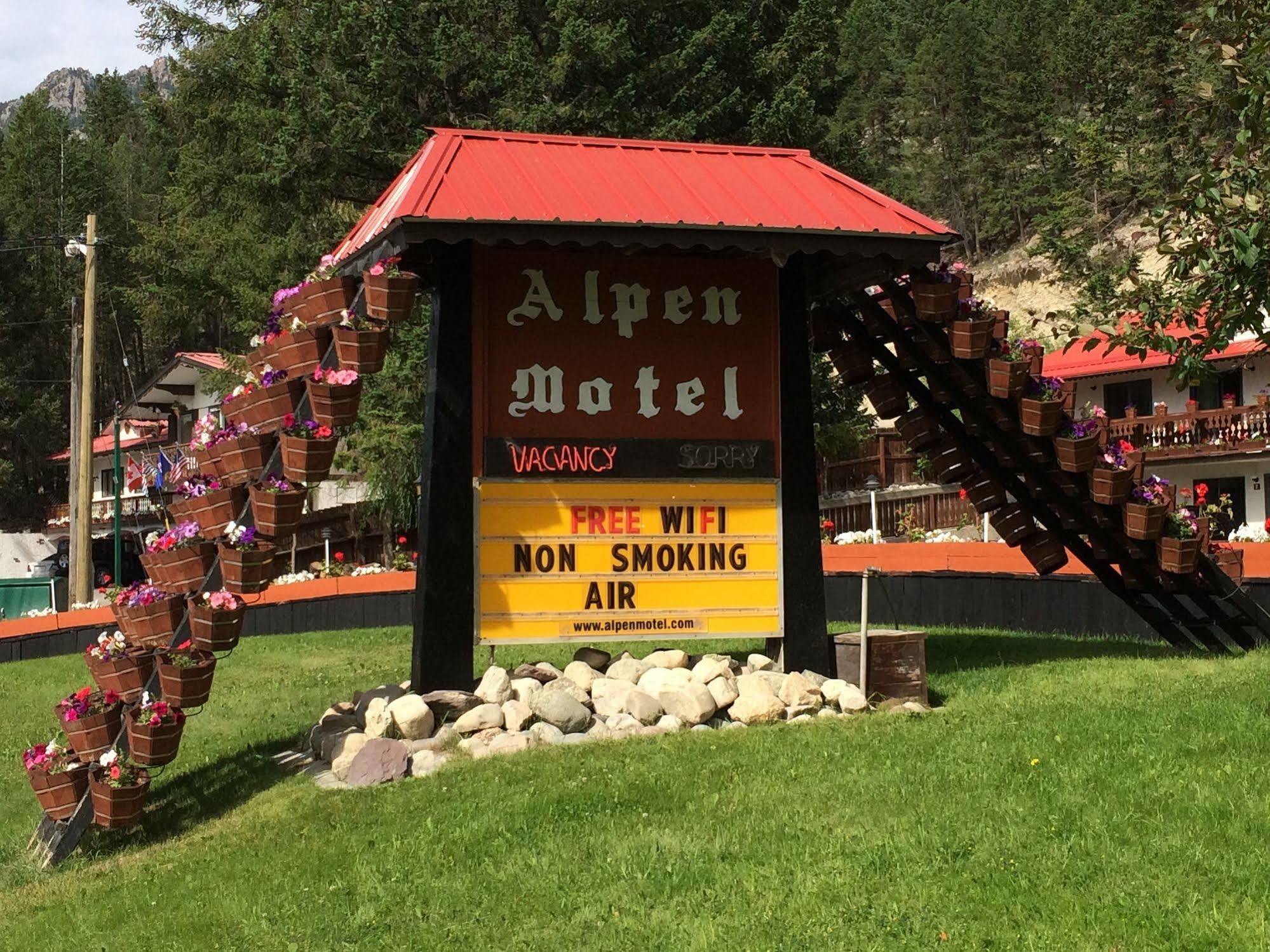 Alpen Motel Radium Hot Springs Kültér fotó